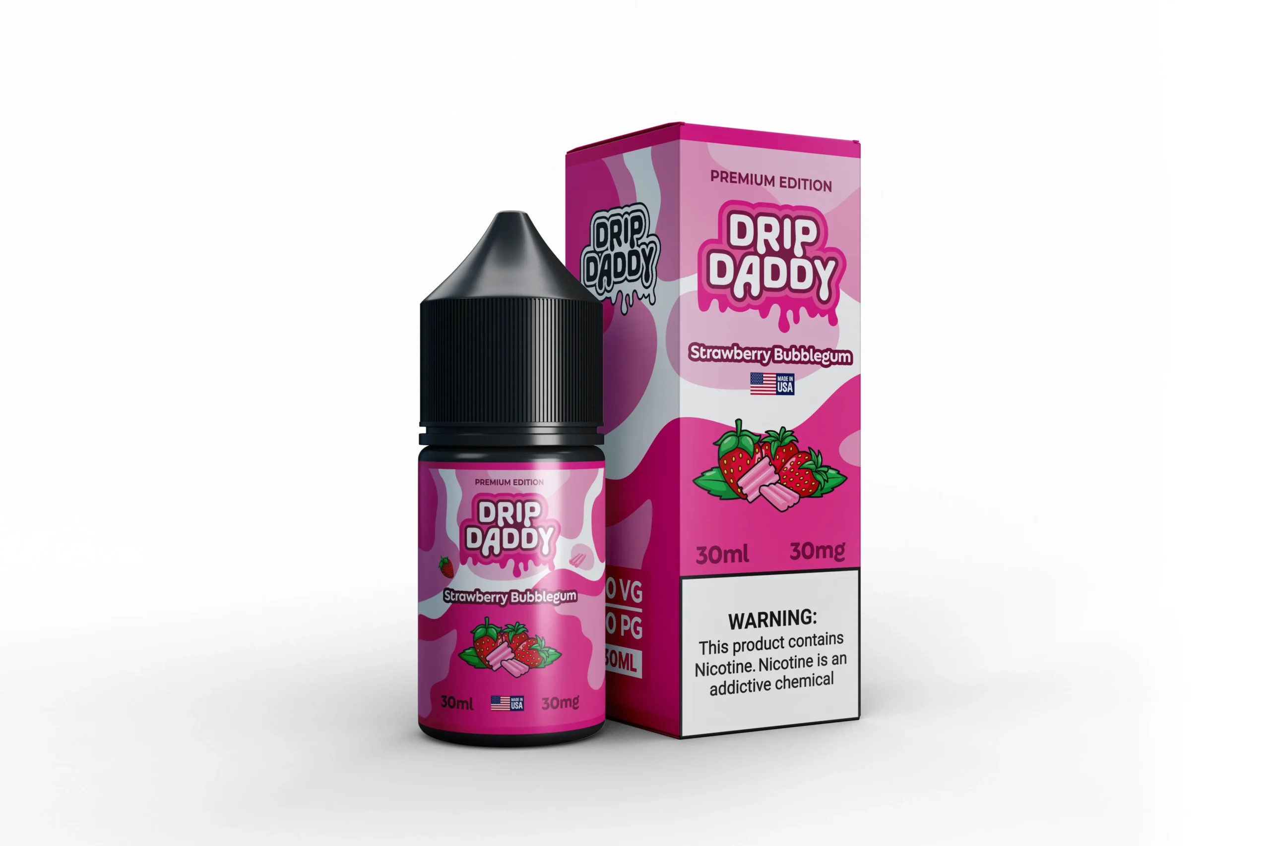 Strawberry Bubblegum (Salt Nic)