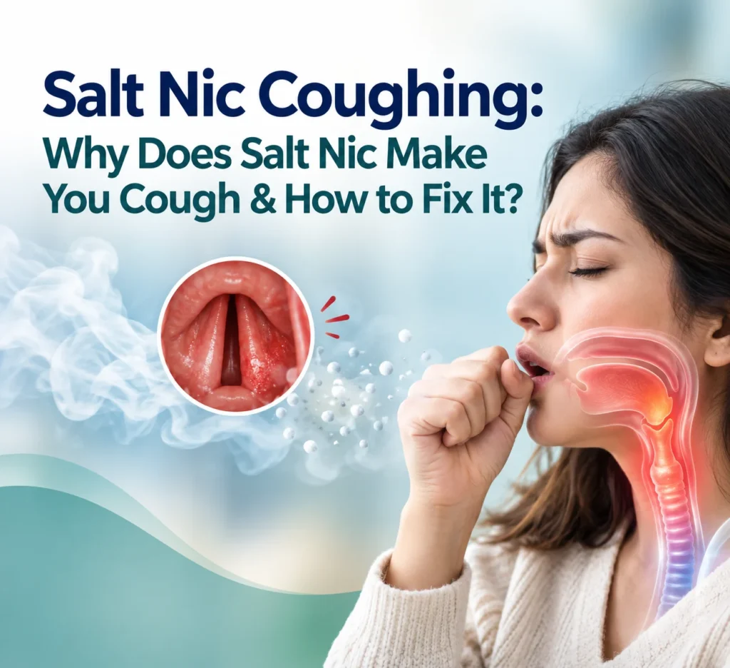 Salt Nic Coughing Why Does Salt Nic Make You Cough & How to Fix It