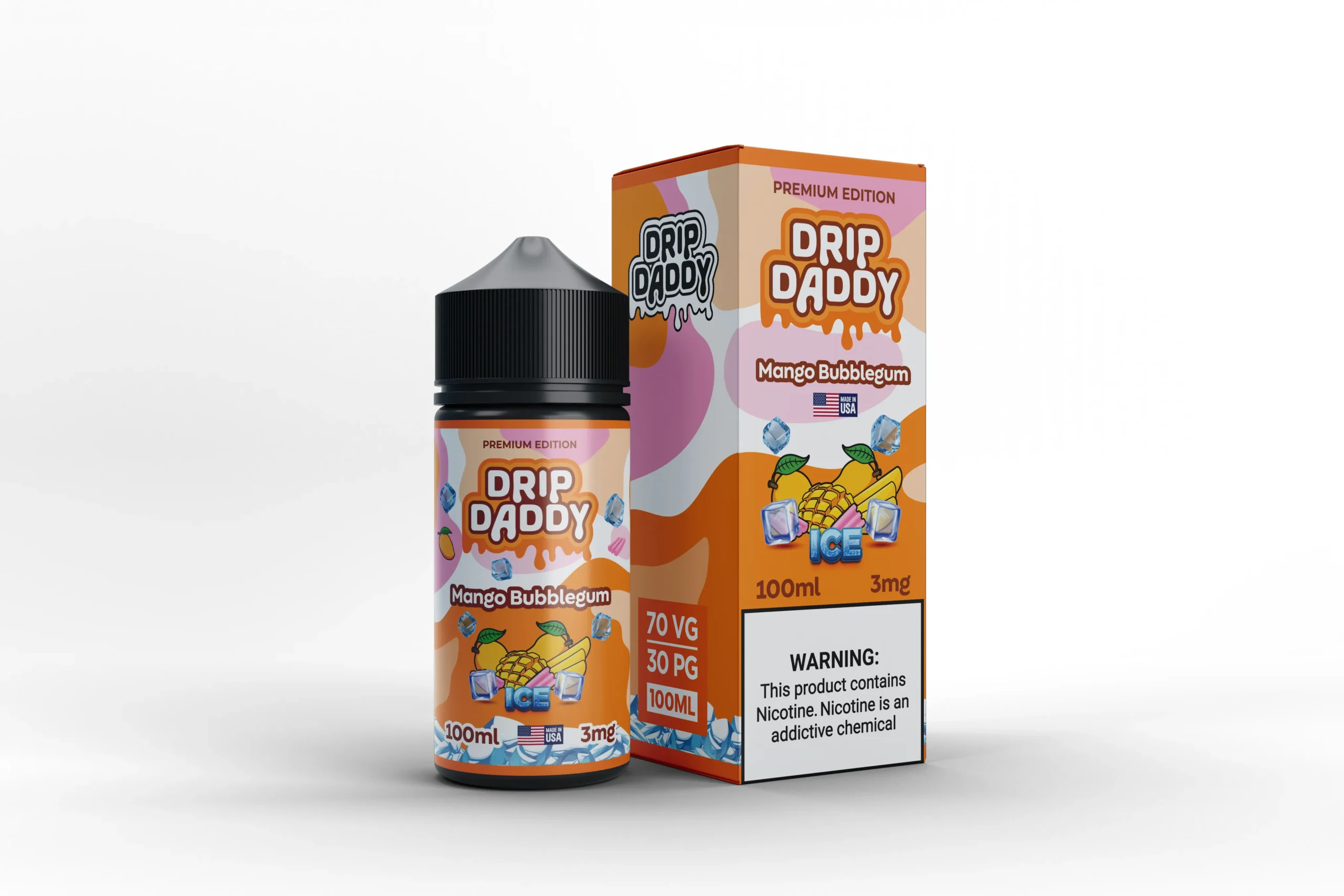 Drip Daddy Mango Bubblegum Ice